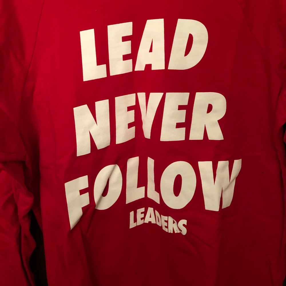 Red Large LEADERS Sweatshirt